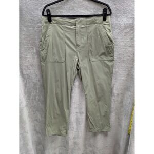 Eddie Bauer Pants Women's 12 Nylon Cropped Capris Hiking Gorpcore